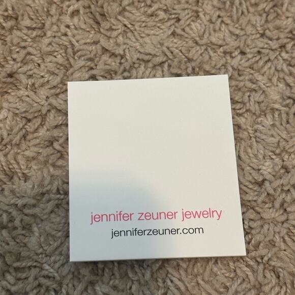 Jennifer Zeuner Hamilton Necklace NWT 14k Gold Plated Dainty Layering Jewelry - Picture 4 of 5